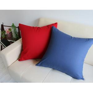 日本製 クッションカバー 45×45 無地 オ...の詳細画像3