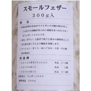 補充用 スモールフェザー 300g スモールフ...の詳細画像2