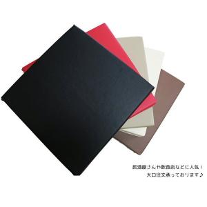 シートクッション ソフトレザー 40×40×5...の詳細画像2