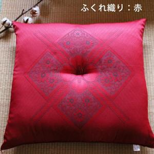 座布団 5枚組 59×63 日本製 セット 絹...の詳細画像3