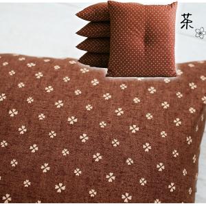 座布団 5枚組 小桜 55×59 日本製 お盆...の詳細画像5