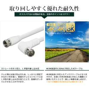 VISION アンテナケーブル 同軸ケーブル ...の詳細画像2