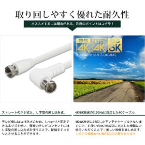 VISION アンテナケーブル 同軸ケーブル ...の詳細画像2
