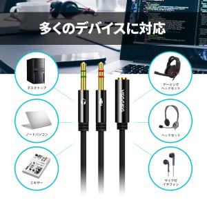 VISION 変換ケーブル 4極 メス to ...の詳細画像3