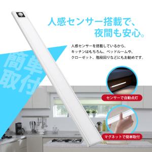 LEDバーライト 人感センサー アウトドア 室...の詳細画像2