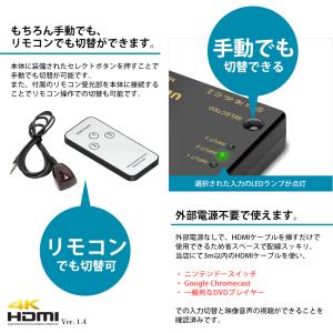 VISION HDMIセレクター HDMI 切...の詳細画像3