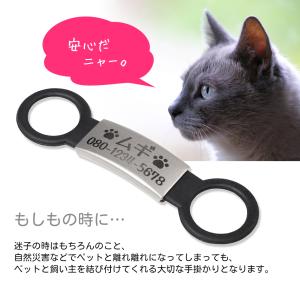 迷子札 超軽量 犬 いぬ 猫 ねこ ネコ ペッ...の詳細画像1