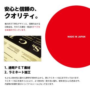 耐水 ラベルシール おしゃれ雑貨 ステッカー ...の詳細画像4