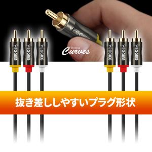 ビデオケーブル 1.5m AVケーブル 3RC...の詳細画像3