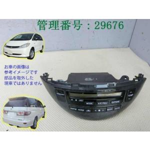 H14 エスティマ AHR10W エアコンパネル/ACパネル/ACスイッチ/エアコン操作パネル