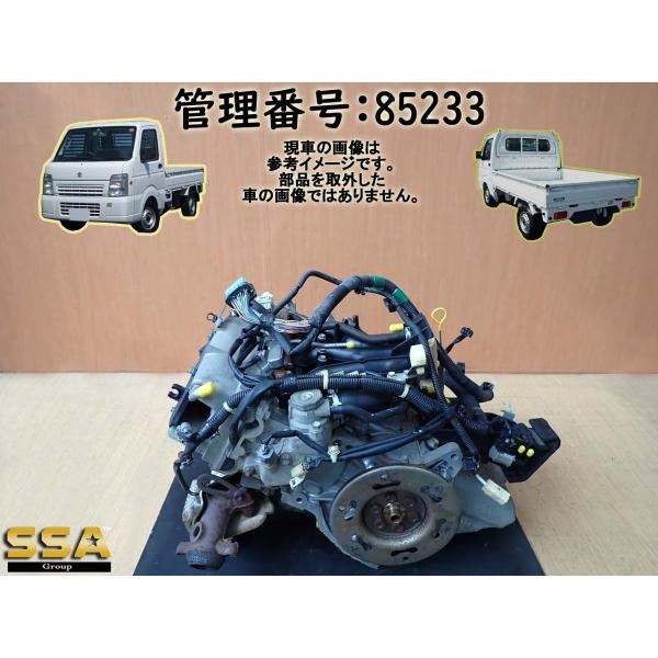 キャリィ DA63T K6A エンジン本体