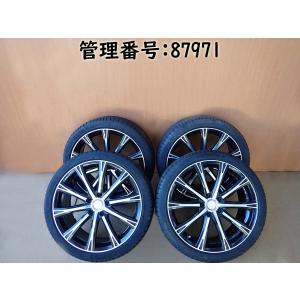 【バリ溝】19インチ ホイールセット225/45R19 エスティマ アルファード HOT STUFF エスティマ 225/45R19 ホイールセット | おすすめ輸入