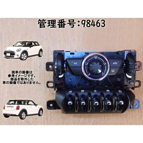 H25 BMW ミニ ZA16 エアコンパネル/ACパネル/ACスイッチ/エアコン操作パネル