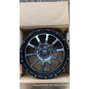 002【展示品4本セット】NITRO POWER M10 PERSHING S 　17×7.0Ｊ　1...