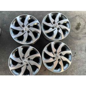 【中古品】【4本セット】日産ルークス純正アルミ　14×4.5j 100-4H+50｜beeline-tire