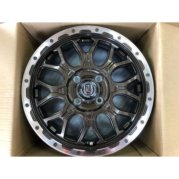 18　展示品 MUD BAHN XR-800M　15×4.5 100-4+45 ハブ径67mm　グロ...
