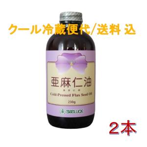 BEELUCK 亜麻仁油 フローラ社製 230g 2本セット｜beeluck2007