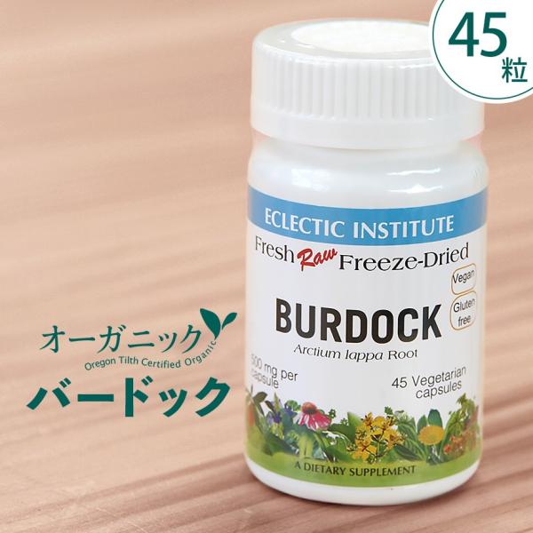 バードック ゴボウ サプリ バードックルート 45粒 エクレクティック ごぼう 牛蒡 イヌリン 食物...