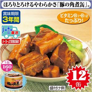 非常食 保存食 豚の角煮缶詰160g×12缶セット #67452
