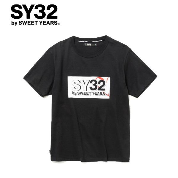 SY32 by SWEET YEARS エスワイサーティトゥ Tシャツ 半袖 クルーネック メンズ ...