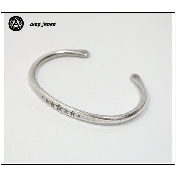 アンプジャパン amp japan バングル ブレスレット アクセサリー ラージ スター ハンマード...
