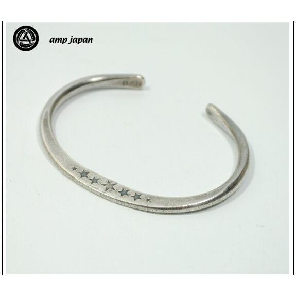 アンプジャパン amp japan バングル ブレスレット アクセサリー ラージ スター ハンマード...