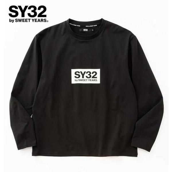 SY32 by SWEET YEARS エスワイサーティトゥ Tシャツ 長袖 クルーネック ロンT ...