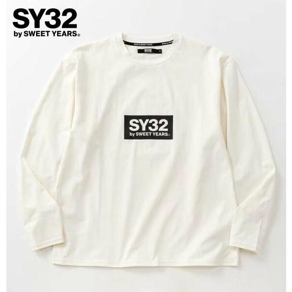 SY32 by SWEET YEARS エスワイサーティトゥ Tシャツ 長袖 クルーネック ロンT ...