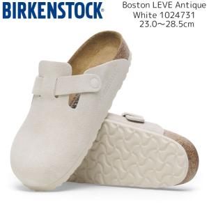 BIRKENSTOCK ビルケンシュトック Boston ボストン サボ レギュラー幅 普通幅 アンティークホワイト カジュアル サンダル レディース メンズ 正規代理店 1024731｜beesports