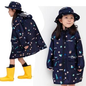 KIU キウ キッズ レインコート ランドセル...の詳細画像1
