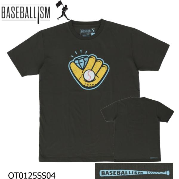 BASEBALLISM ベースボールイズム メンズ 半袖Tシャツ チャコール OT0125SS04 ...