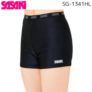 ササキスポーツ ササキ 1．5分丈スパッツ ブラック SASAKI SG1241HL