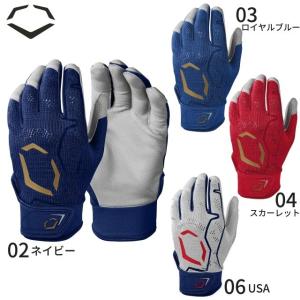 エボシールド WB57118 PRO SR2 バッティンググローブ 両手 野球 手袋 バッテ バッティンググローブ ベースボール プロ野球選手着用ブランド あすつく