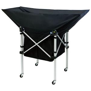 ミカサ ボールカゴ 舟型 折りたたみ式平型軽量ボールカゴ ネット+支柱+