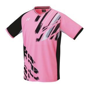 YONEX ヨネックス 10446 バドミントンウエアメンズ ゲームシャツ フィットスタイル  454 ライトピンク｜beesports