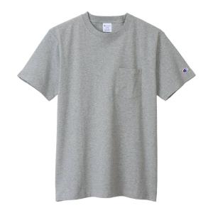 Champion チャンピオン C3-X357 メンズ 半袖Tシャツ ポケット付き 070 オックスフォードグレーの商品画像