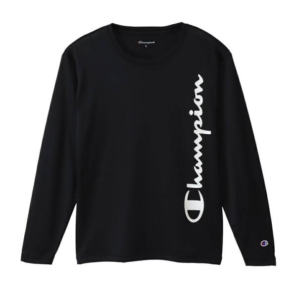 Champion チャンピオン C3-XS401 メンズ 長袖Tシャツ 090 ブラック