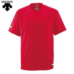 DESCENTE デサント 野球 DB-202 RED ベースボールTシャツ｜beesports