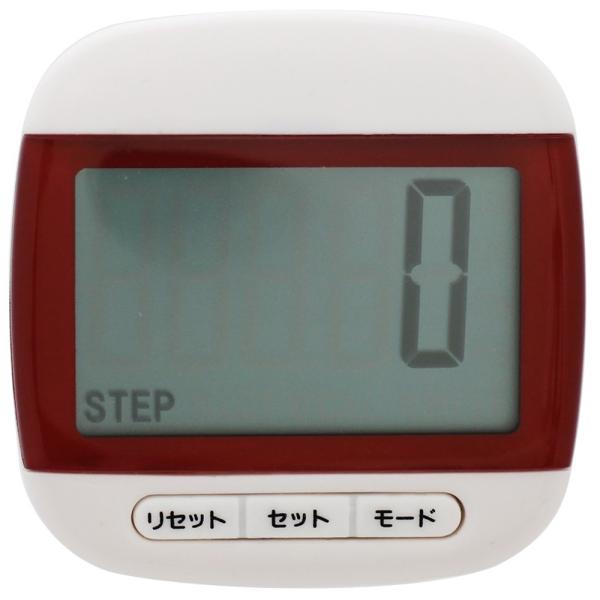 クレファー CREPHA TS-P003-RD 振り子式歩数計  スポーツウォッチ 時計