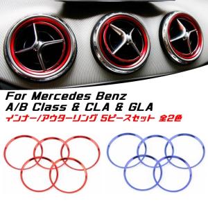 BENZ ベンツ エアコン インナー/アウター リング A/Bクラス