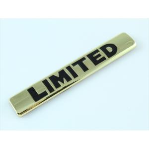 LIMITED リミテッド プレート エンブレム ゴールド メタル製