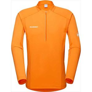 (代引不可)MAMMUT(マムート） 101601310-2261 エナジーＦＬハーフジップロングスリーブ メンズ Ｍｅｎ 長袖 トップス TANGERINE-D.｜beethree