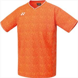 (代引不可)Ｙｏｎｅｘ（ヨネックス） 10480-005 メンズゲームシャツ（フィットスタイル） バドミント オレンジ｜beethree
