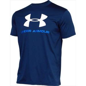 (代引不可)ＵＮＤＥＲ ＡＲＭＯＵＲ（アンダーアーマー） 1359132-408 ＵＡ テック ショートスリーブ ビッグロゴ ACADEMY/ トレーニング｜beethree