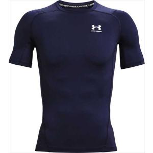 (代引不可)ＵＮＤＥＲ ＡＲＭＯＵＲ（アンダーアーマー） 1361518-410 ＵＡ ヒートギアアーマー ショートスリーブ MN NV/WH トレーニング｜beethree