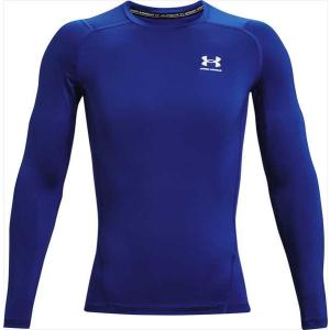 (代引不可)ＵＮＤＥＲ ＡＲＭＯＵＲ（アンダーアーマー） 1361524-400 ＵＡヒートギアアーマー コンプレッション ROYAL/WHITE トレーニング｜beethree