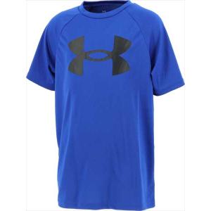 (代引不可)ＵＮＤＥＲ ＡＲＭＯＵＲ（アンダーアーマー） 1363283-400 ＵＡ テック ショートスリーブＴシャツ 〈ビッグロゴ〉 RYL/BLK トレーニング｜beethree