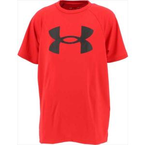 (代引不可)ＵＮＤＥＲ ＡＲＭＯＵＲ（アンダーアーマー） 1363283-600 ＵＡ テック ショートスリーブＴシャツ 〈ビッグロゴ〉 RED/BLK トレーニング｜beethree