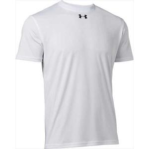 (代引不可)ＵＮＤＥＲ ＡＲＭＯＵＲ（アンダーアーマー） 1375588-100 ＵＡチーム ショートスリーブ シャツ WHITE/BLACK スポーツ｜beethree