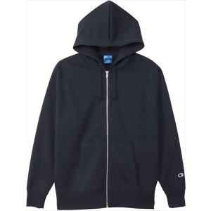 (代引不可) Ｃｈａｍｐｉｏｎ（チャンピオン） C3XS160-370 ＺＩＰ ＨＯＯＤＥＤ ＳＷＥＡＴＳＨＩＲＴ フーディー スウェット ネイビー｜beethree